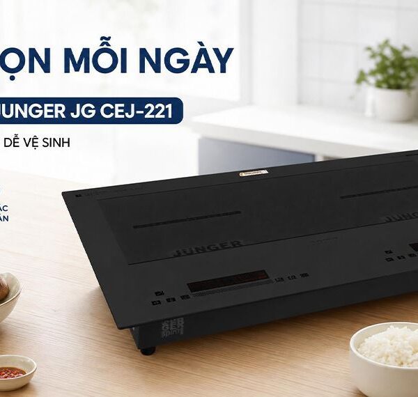 Bếp từ đôi âm Junger