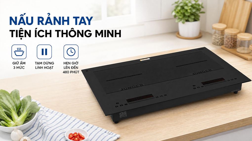 Bếp từ đôi âm Junger