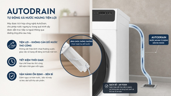 Máy sấy quần áo Electrolux EDH803J5SCR